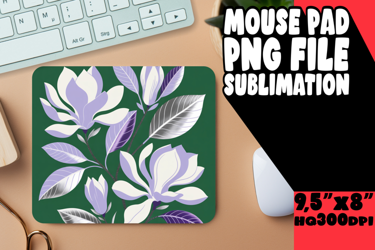 Sweet MOUSE PAD Magical Design, Flowers