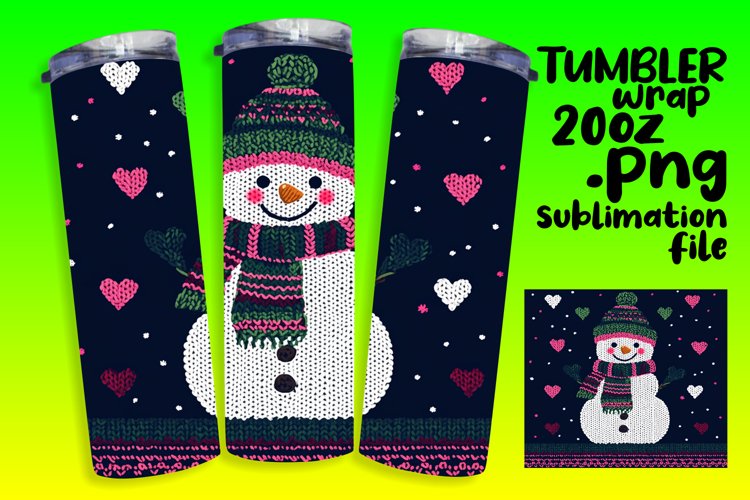 Christmas Tumbler Wrap Image 13