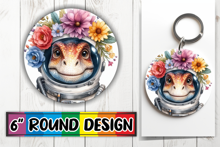 Joyful Circle Designs for Kids, Dino