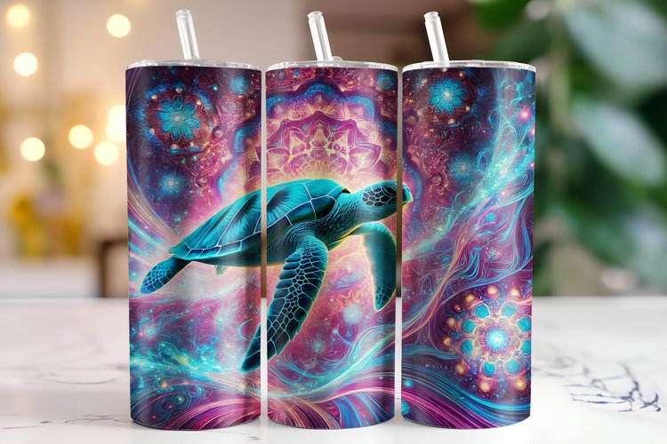 Turtle Tumbler Wrap | Sublimation | Tumblers