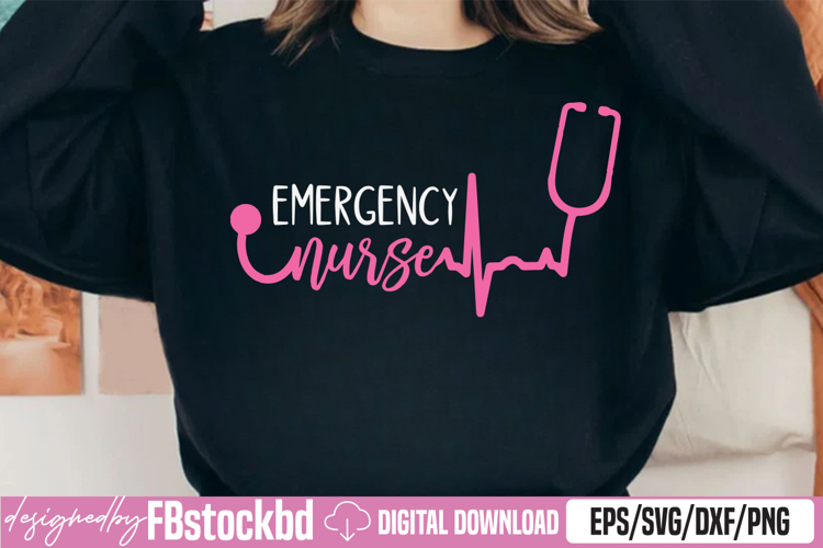 Emergency Nurse SVG