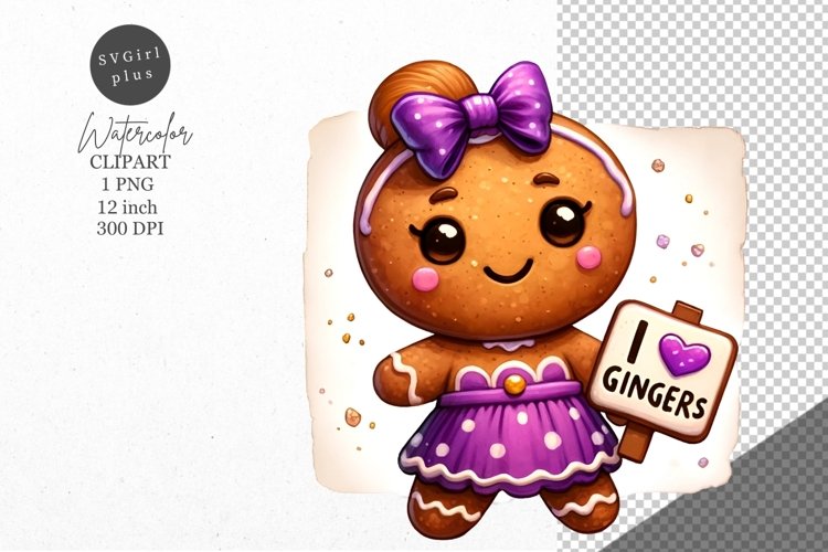 Winter Watercolor Clipart Image 8