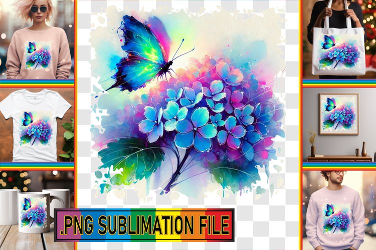 Transparent Background Butterfly Clipart Image 2