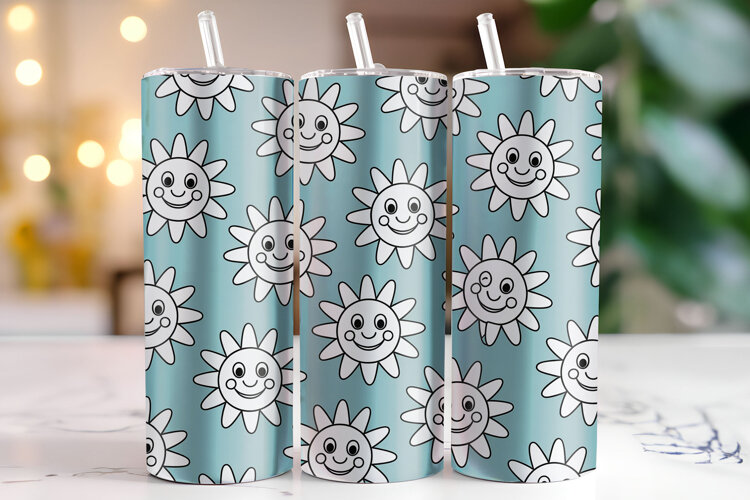 Sun Tumbler Wrap | Sublimation | Tumblers example image 1