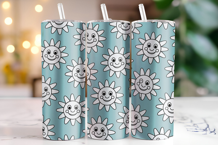 Sun Tumbler Wrap | Sublimation | Tumblers