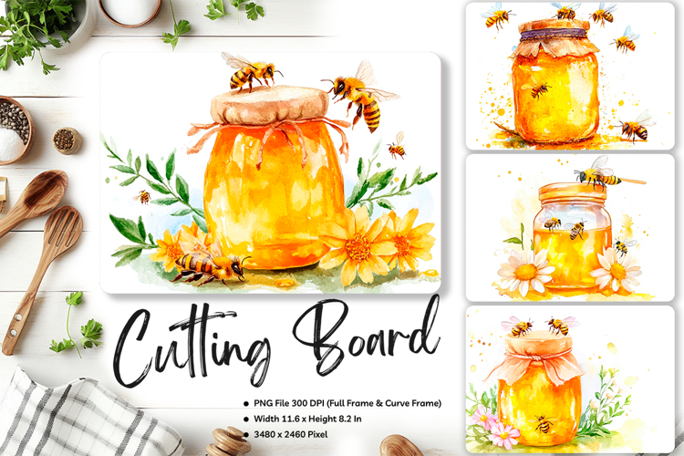 Honey Jar Clipart Image 24