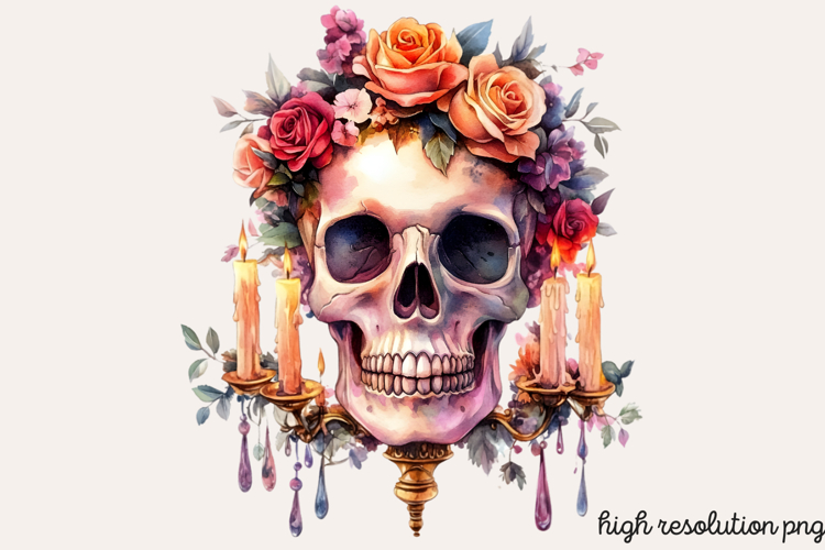 Da de Los Muertos Sublimation PNG