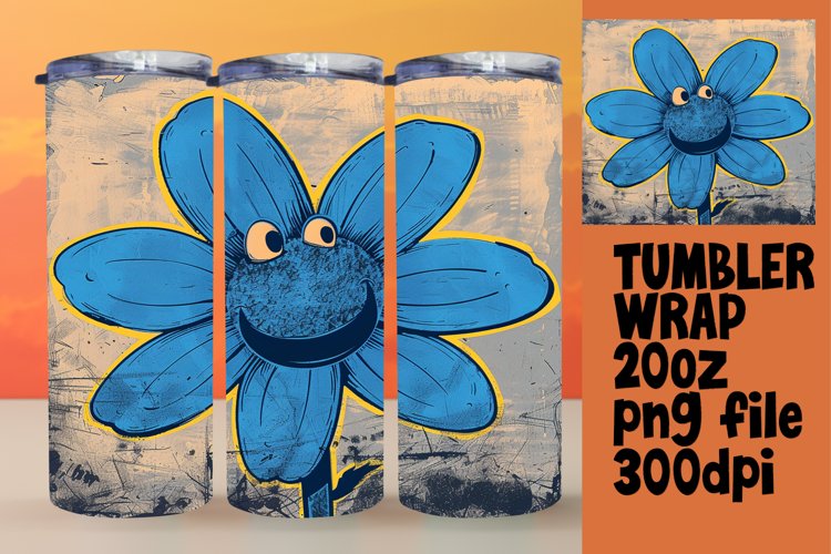 Summer Petal Parade: 20oz Tumbler Art example image 1