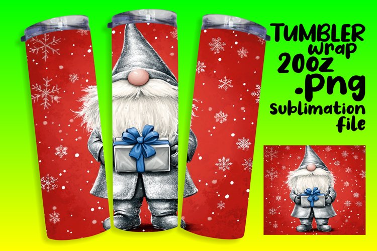 Christmas Tumbler Wrap Image 4