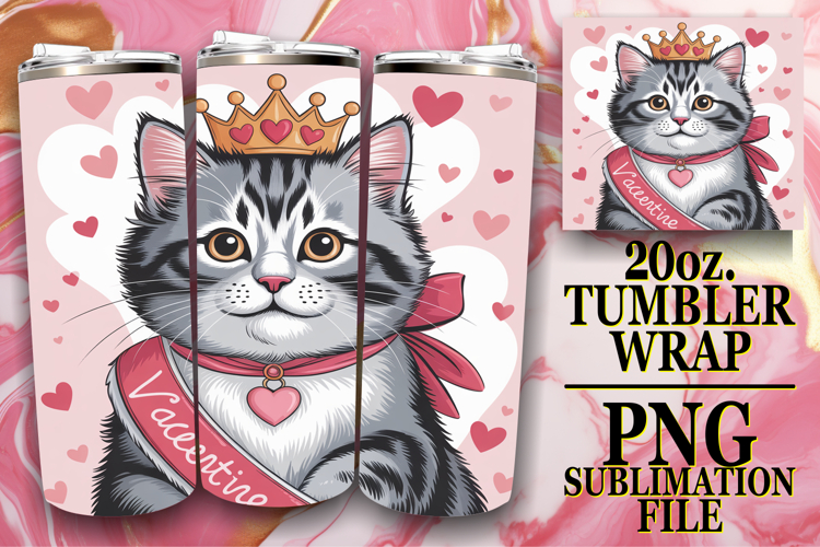 Cute Animal and Flower Tumbler Wrap Spring 20oz