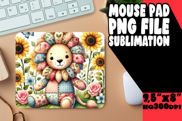 Cheerful Desk Pad Sublimation Ideas, Animals