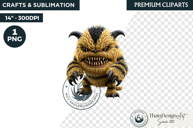 Halloween Little Monster Clipart Png, Spooky Cute Fantasy