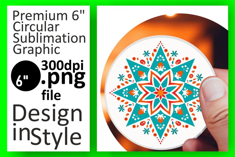 Christmas Ornament Sublimation Designs Image 6