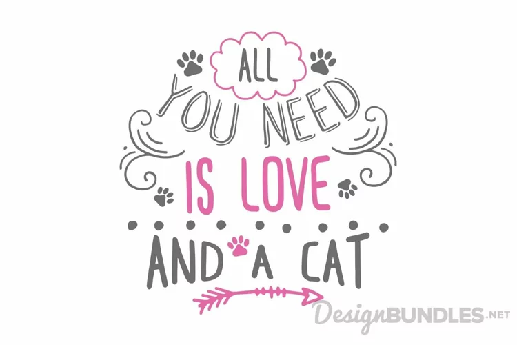 All you need is love and a cat