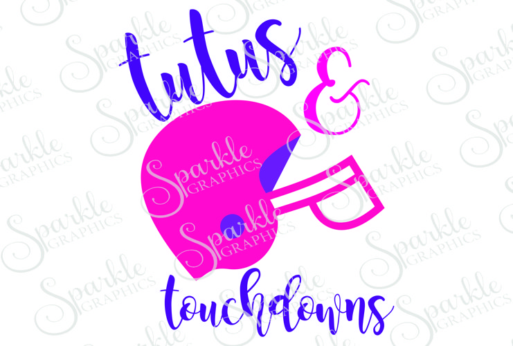 Tutus &amp; Touchdowns File Set | SVG, EPS, DXF, PNG (37466) | SVGs | Design Bundles