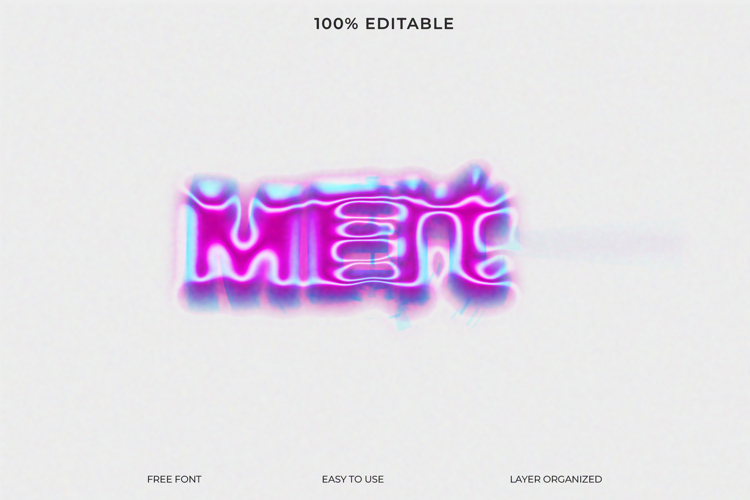 Neon Text Effect Image 7