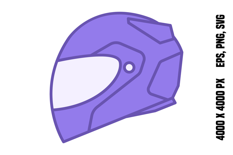Colored Helmet Icon