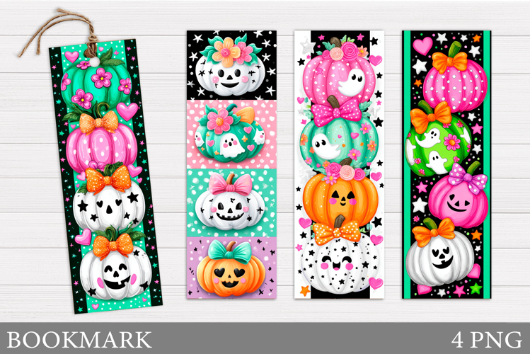 Halloween Pumpkin Bookmark. Halloween Bookmark Printable