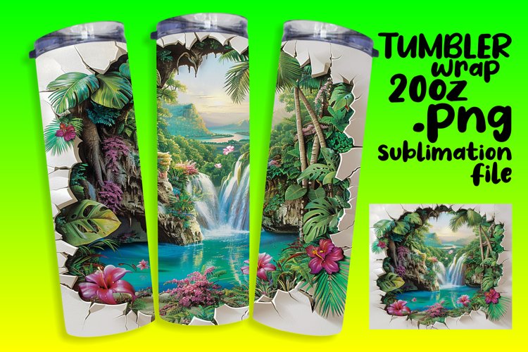 Christmas Tumbler Wrap Image 3