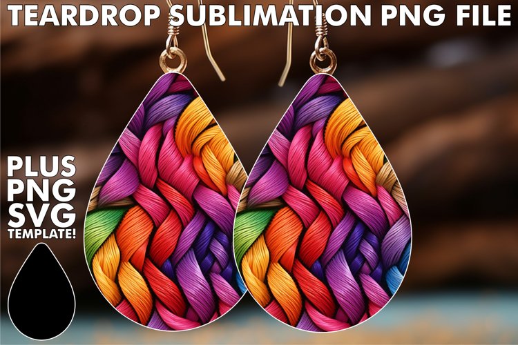 Artistic Flair for Teardrop Earrings example image 1