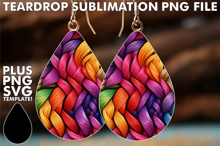 Artistic Flair for Teardrop Earrings