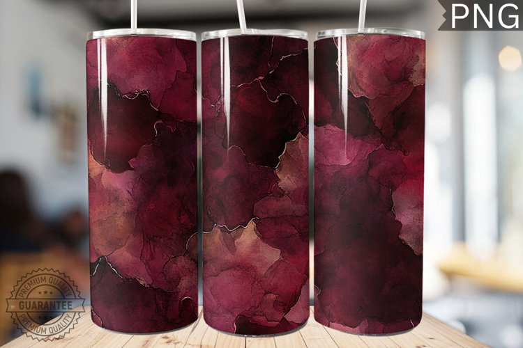 Alcohol Ink Tumbler Wrap Image 13