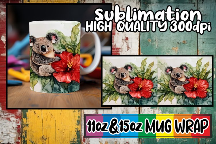 Joyful evenings 11oz 15oz sublimation wrap, Animals