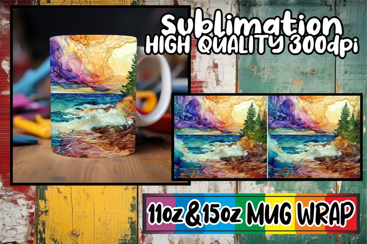 Beach Sublimation Design Image 2