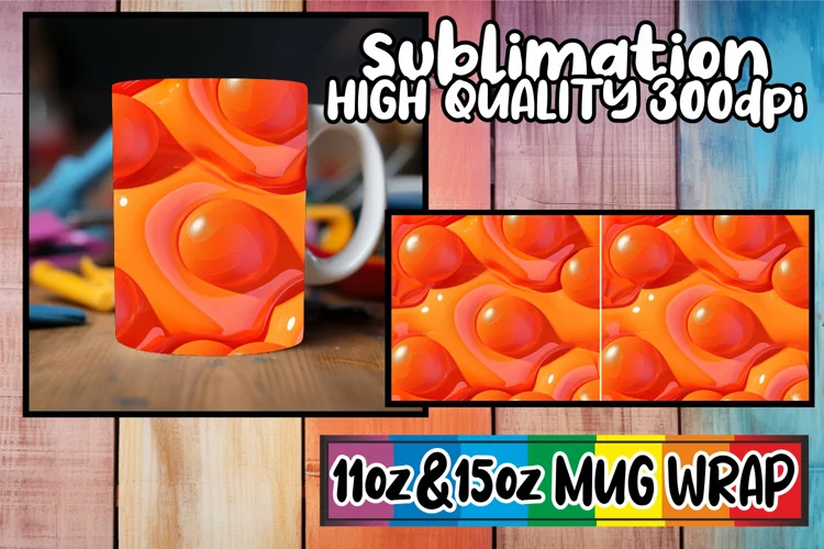 Dynamic 3D Symphony: Abstract Mug Art