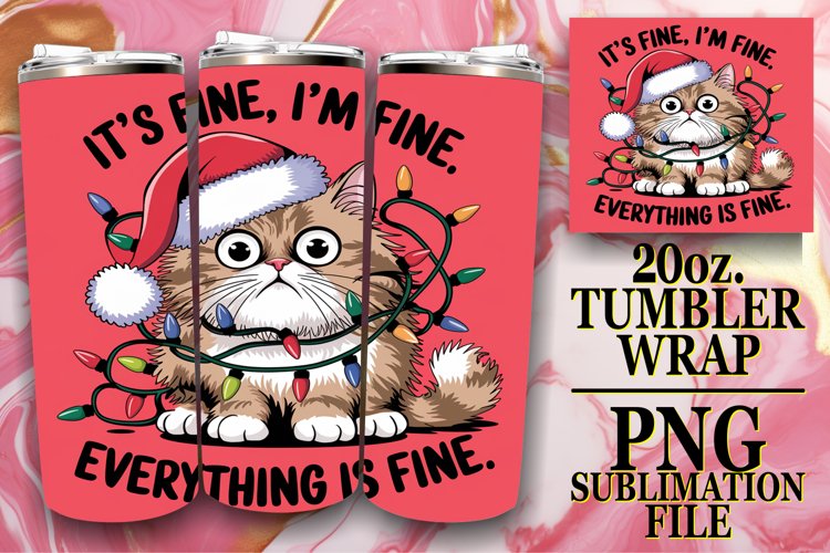 Sweet Memories 20oz tumbler wrap, Xmas
