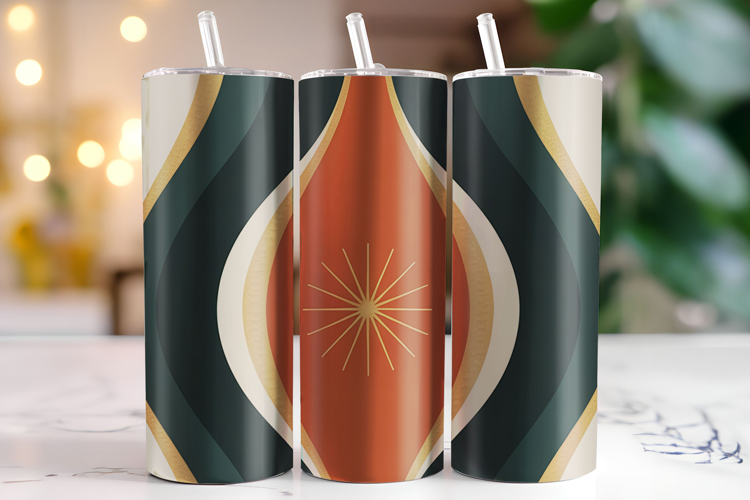 Abstract Tumbler Wrap | Sublimation | Tumblers