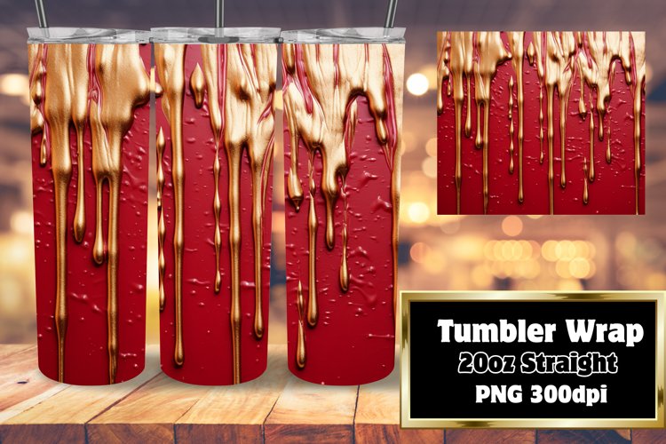 Dazzling 3D Tumbler Wrap