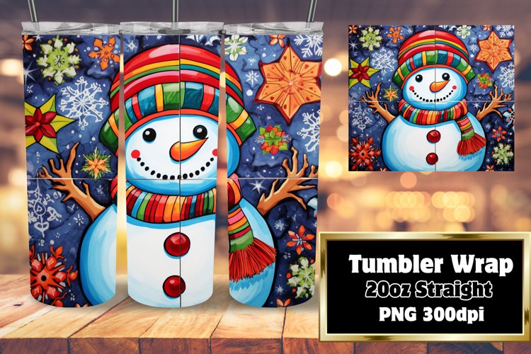 Christmas Tumbler Wrap Image 5