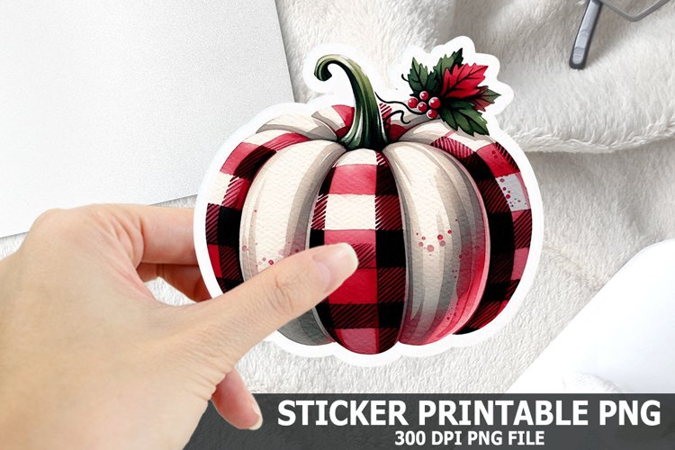 Halloween Pumpkin Sticker| Halloween Sticker PNG Design