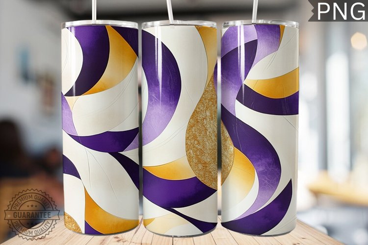 Abstract Pattern Tumbler Warp - High Quality 300 Dpi