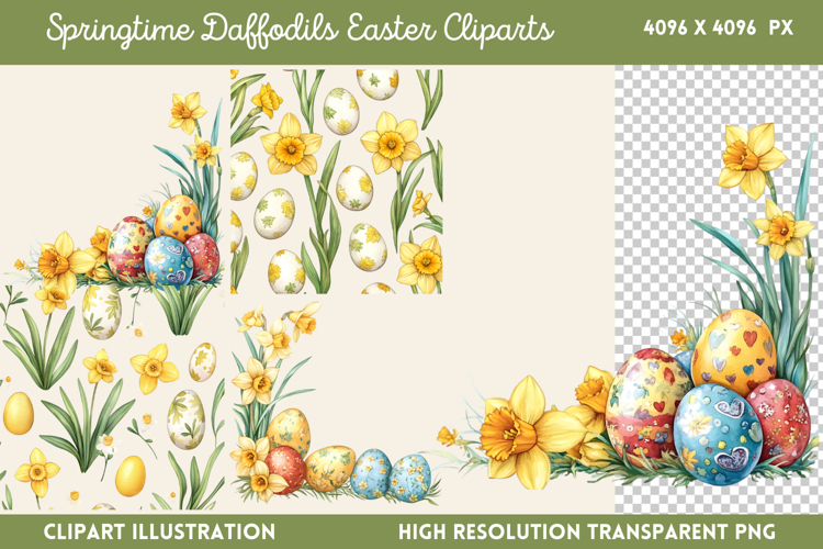 Daffodils Clipart