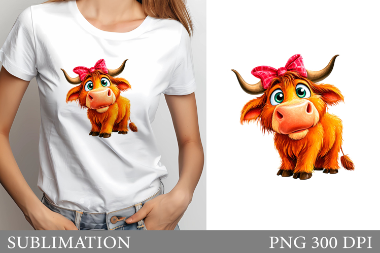 Highland Cow Clipart Image 12