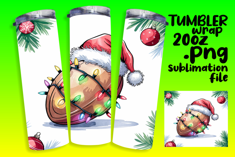 Christmas Tumbler Wrap Image 3