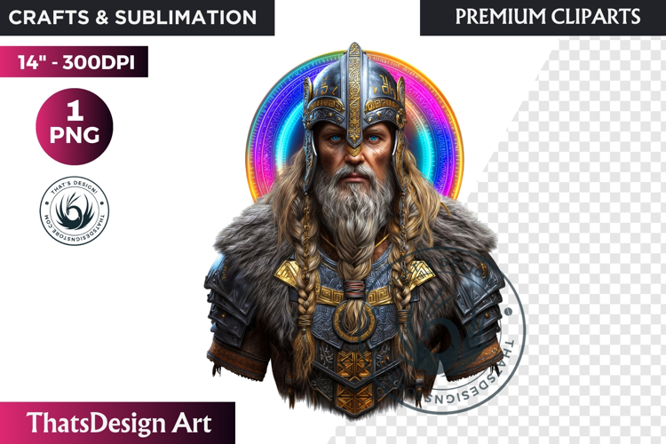 Viking Aesir & Vanir Norse God Illustrations PNG Clipart