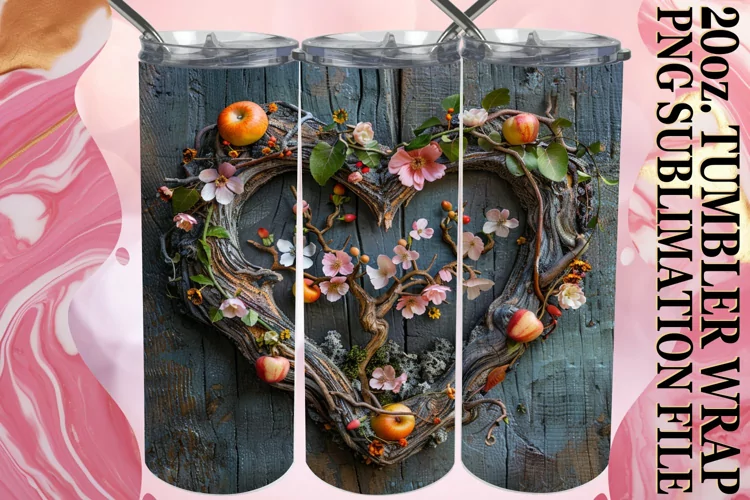 Heartwood Harmony Tumbler Sublimation - 20oz