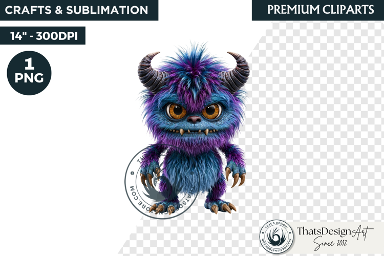 Halloween Little Monster Clipart Png, Spooky Cute Fantasy