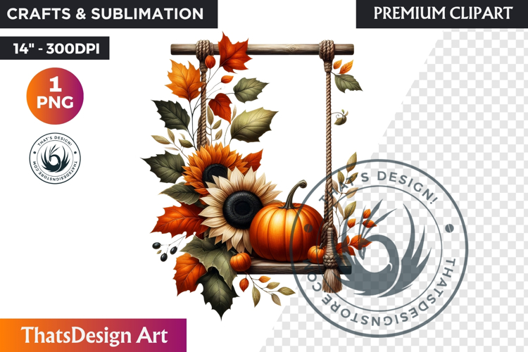 Autumn Rustic Harvest Fall clipart PNG Pumpkin thanksgiving