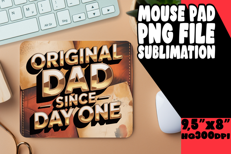 SWEET MOUSE PAD MAGICAL DESIGN, Father's Day