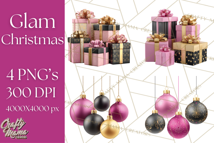 Gold Christmas Ornament Clipart
