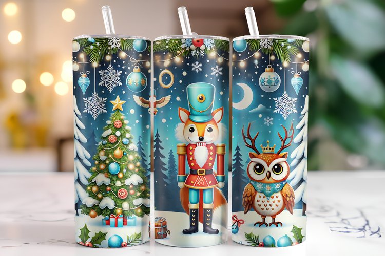 Christmas Tumbler Wrap | Sublimation | Tumblers