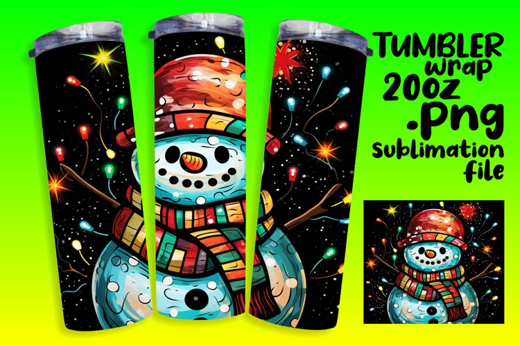 Christmas Tumbler Wrap Image 6