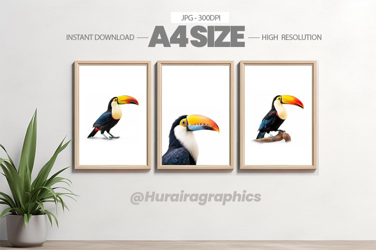 Bird Wall Art - 03 Variations example image 1