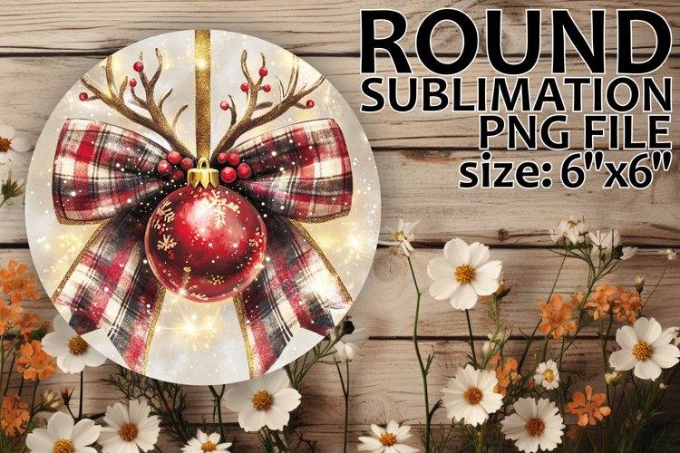 Christmas Bow Clipart Image 4