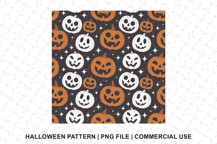Halloween Seamless Pattern Image 24