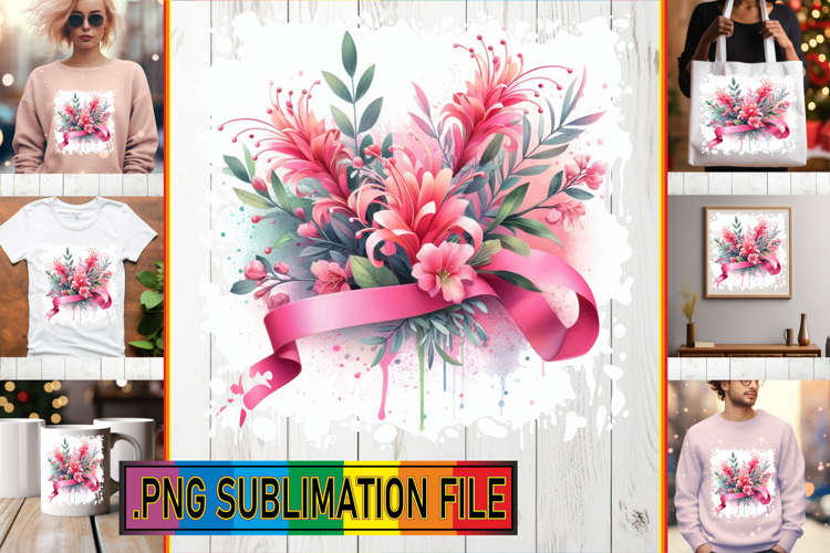 Stylish PNG TSHIRT Designs, Flowers